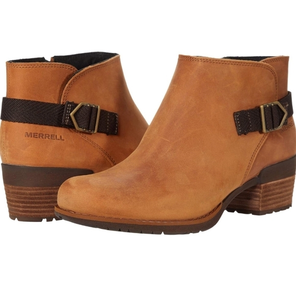 Merrell Shoes - Merrell Shiloh II Bluff Boots Tan/oak Size 10.5